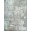 Hand Knotted Abstract Area Rug in Gray/Silver-480710340