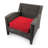 Sunbrella 23" x 22" Outdoor Deep Seat Cushion Set with Ties and Welt-1269693396