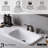 Widespread 2-handle Bathroom Faucet with Drain Assembly-88777439