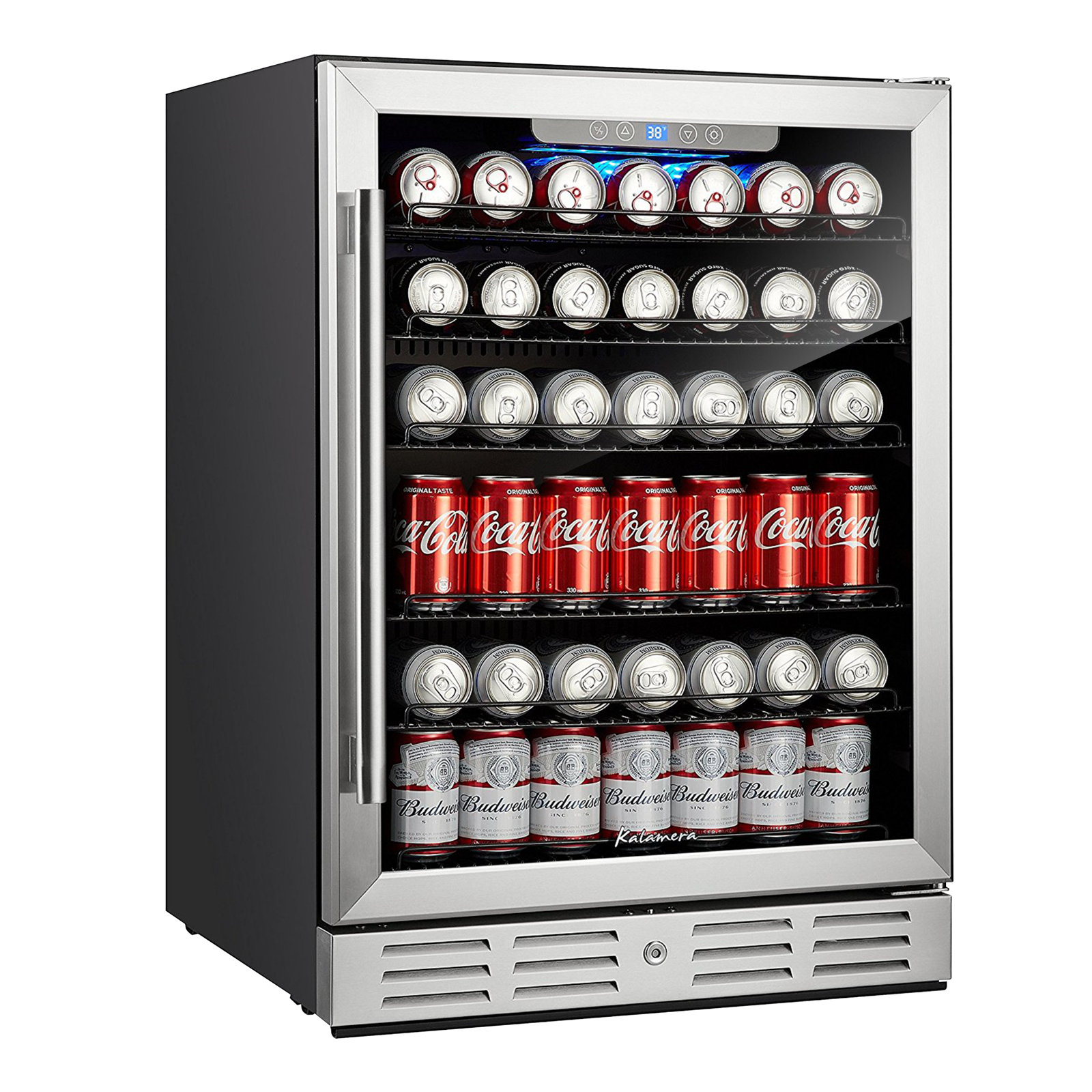 Kalamera 175 Can Convertible Beverage Refrigerator with Wine Storage | Fridge.com