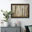 Birch Path - Toile encadrée de qualité supérieure - prête à être accrochée-70598020
