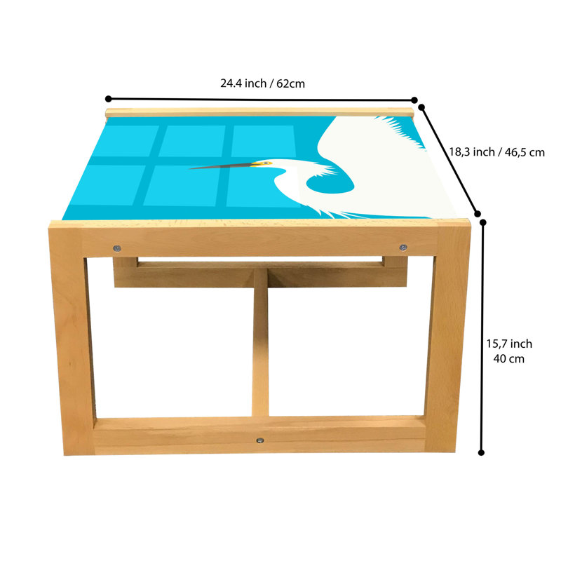 Jaakov Sled Coffee Table, 62cm H x 46cm W x 40cm D