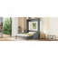 Grand lit escamotable mural avec coussin, gris-661457405-661457406