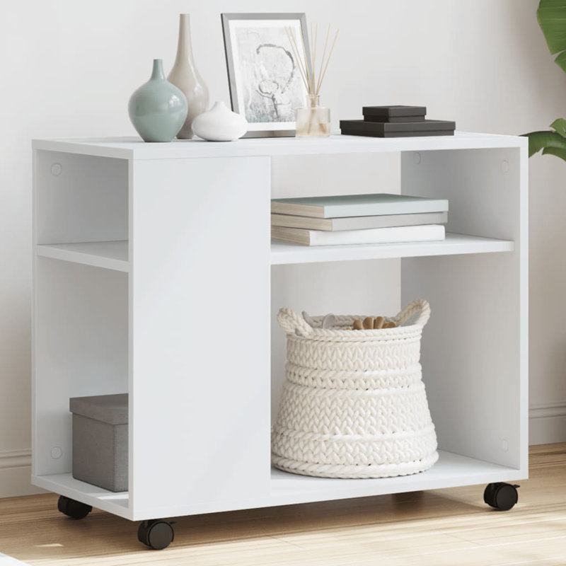 5-9 End Table, White