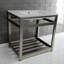 Lavabo de salle de bain console en céramique avec trop-plein-49610546-49619311