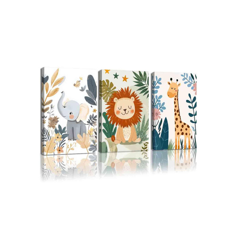 3 Piece Wrapped Canvas Wall Art