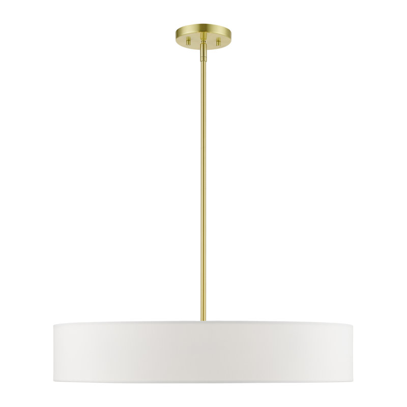Luminaire suspendu tambour 5 lumières
