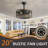 20 Inch Caged Ceiling Fan With Lights (Note:No Warranty On Bulbs)