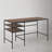Ariba Solid Wood Iron Writing Desk