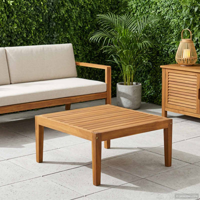 Acacia Outdoor Coffee Table , 60cm W 60cm D
