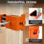 Paquet de 2 pinces pour installation d'armoire robuste