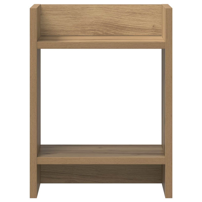 2 Tier Plant Stand Set of 2, 40cm H x 30cm W x 30cm D, Artisan Oak