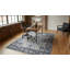 Tapis gris traditionnel captivant en laine noué à la main Jasmine-2067932273