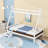 House Platform Bed With Stairs-981699477-981699479