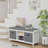 Shoe Bench with Cushion with Padded Seat
