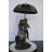 Nifao Collection Kids Playing under Umbrella Bronze Fountain -  Size: 20"L x 20"W x 37"H.