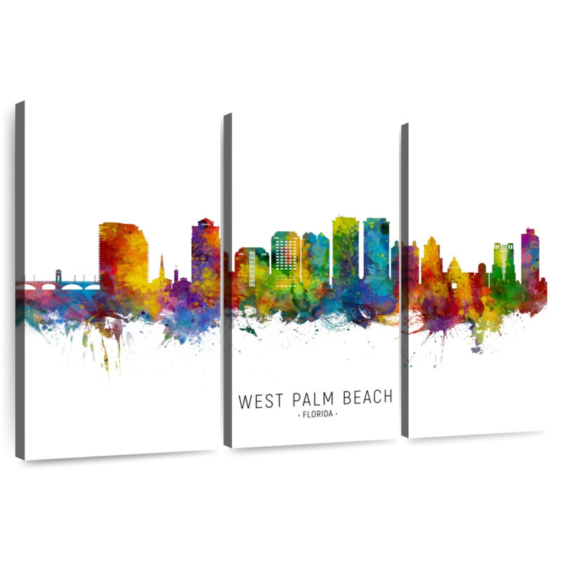 West Palm Beach Florida Skyline I