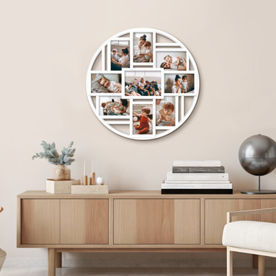 Pourteau 9 Opening Family Picture Frame