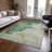 Machine Washable Indoor/Outdoor Xhevrie Emerald Rug-686283000