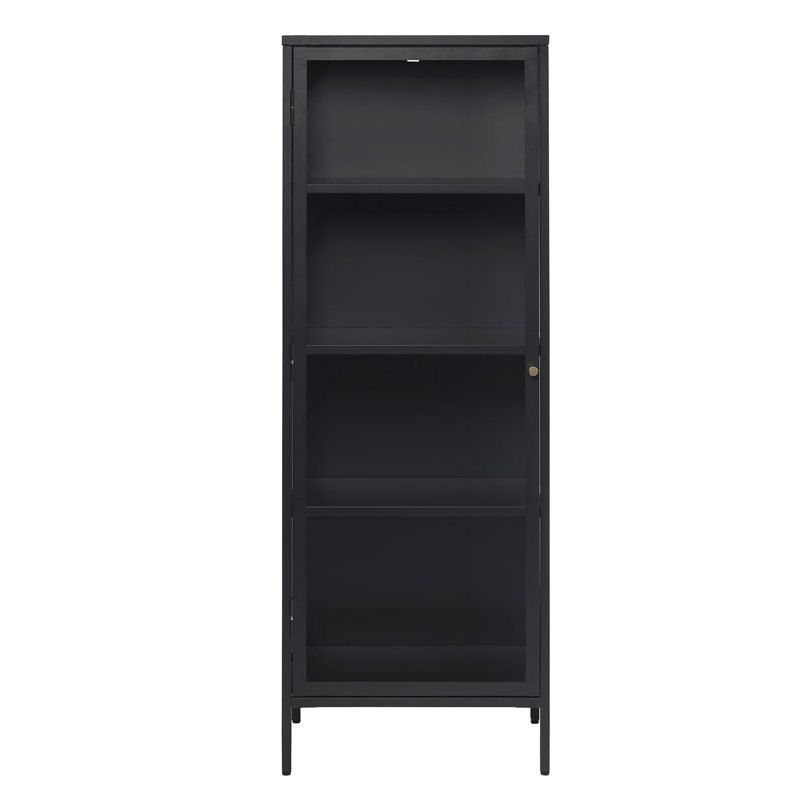 Damyah 160 cm H x 57.5 cm W Iron Standard Bookcase