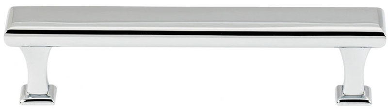 Manhattan 3 1/2" Center to Center Bar Pull, Polished Chrome, 4"