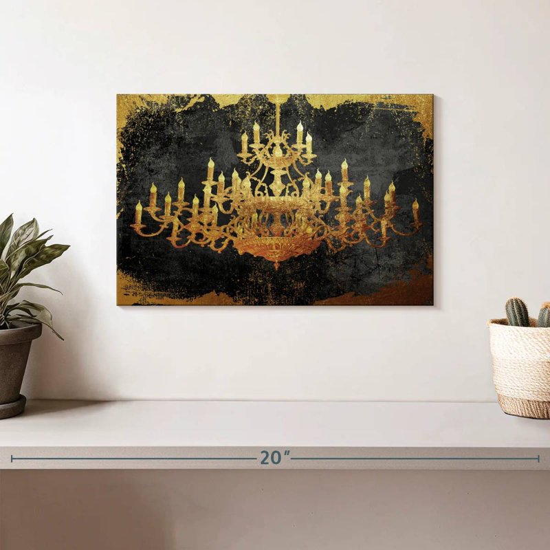 Kerner Chandelier, 8" H x 12" W