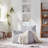 Plush Corduroy Bean Bag Chair with Memory Foam, Living Room Bedroom Lazy Floor Sofa-688772203-676891196