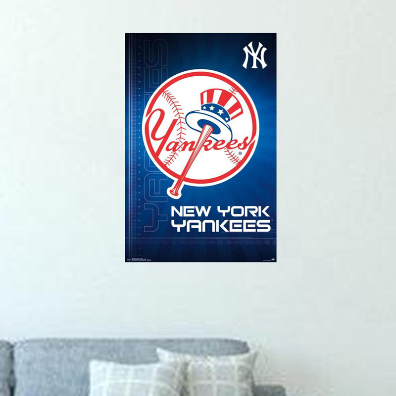 New York Yankee - reproduction d'impression sur papier, Affiche roulée, H 34 po x l 22,25 po x P 0,05 po