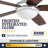 Ashby 52" Ceiling Fan with LED Light-2000651165
