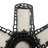 48W LED Garage Light With 6 Adjustable Panels, Flush Mount