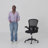 Ergonomic Home Office Mesh Task Chair Computer Chair-2122133438