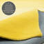 Hand-Loomed Wool Yellow Rug-80178768