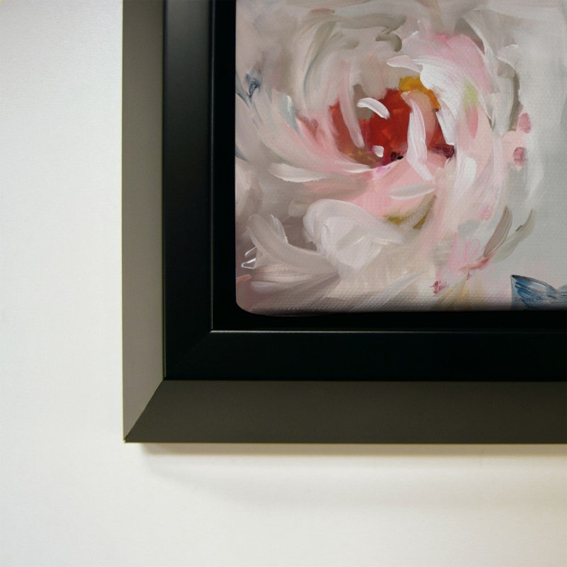 «Flower Soul» par Danhui Nai, impression sur toile, 34" H x 44" W, Black