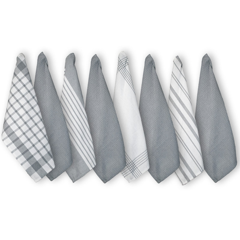 Cotton Dish Cloth Kitchen Towel, Gray