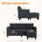 Degnan 76.4'' Upholstered Sofa Chaise-530921411