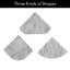  Tablette de coin en marbre Marble, 9 po-129388258