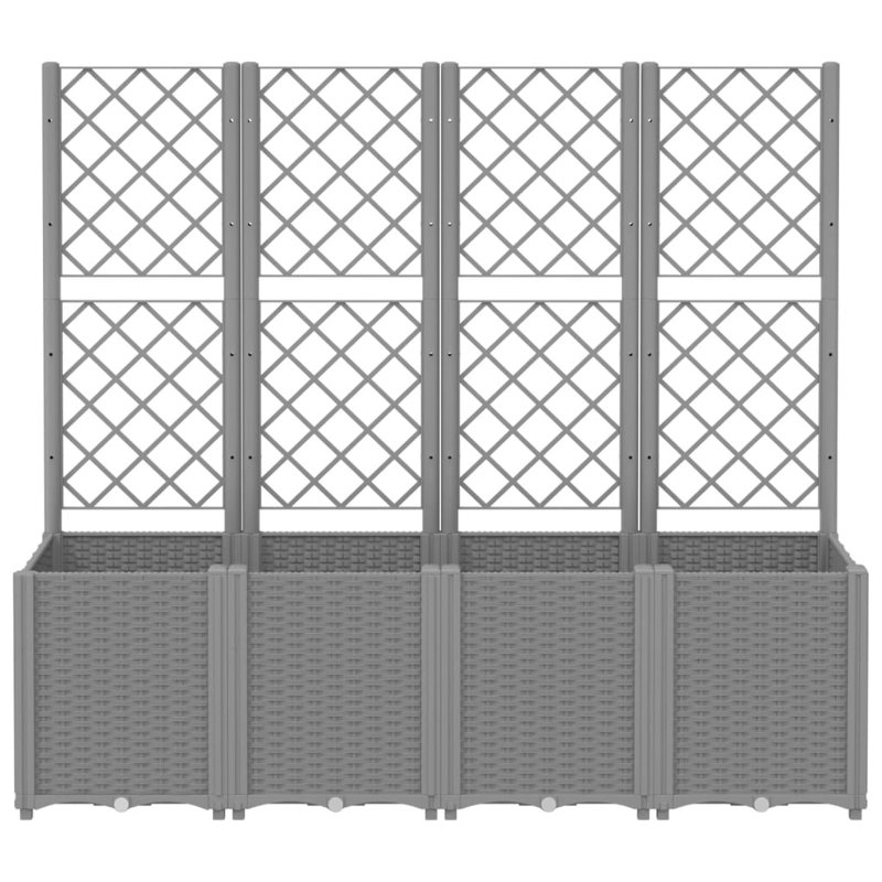 Naglis Planter Box, Light Grey