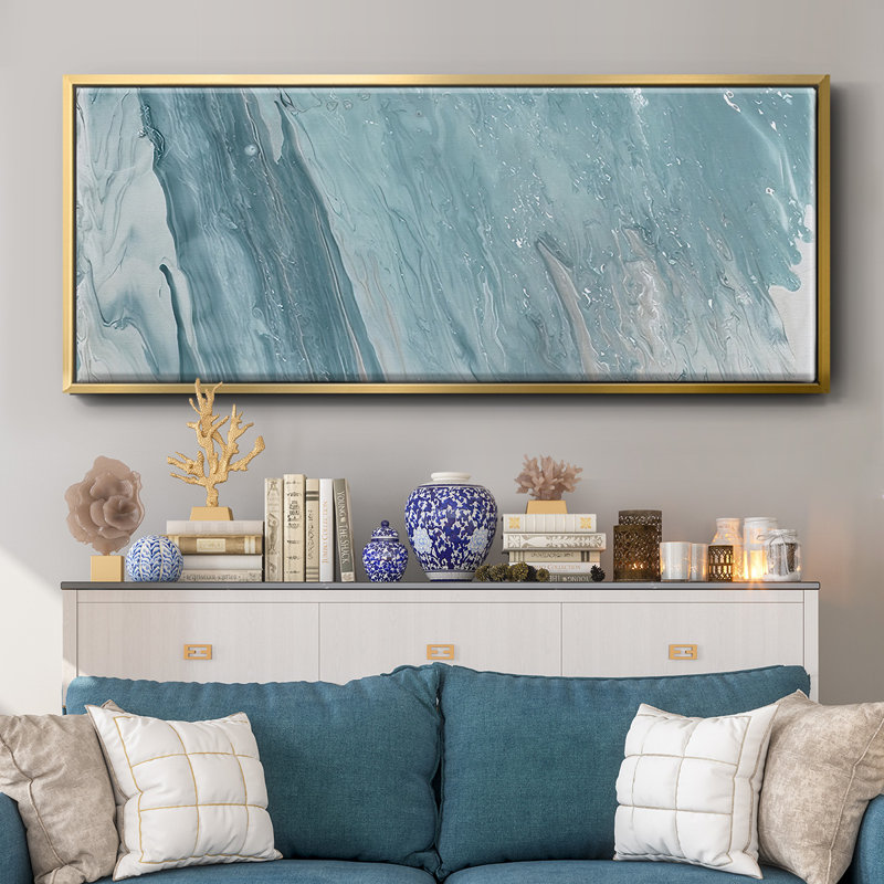Cirrus I- Framed Canvas