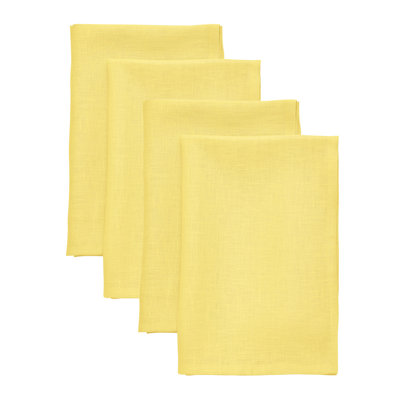 100% Pure Linen Dinner Napkins - Fete