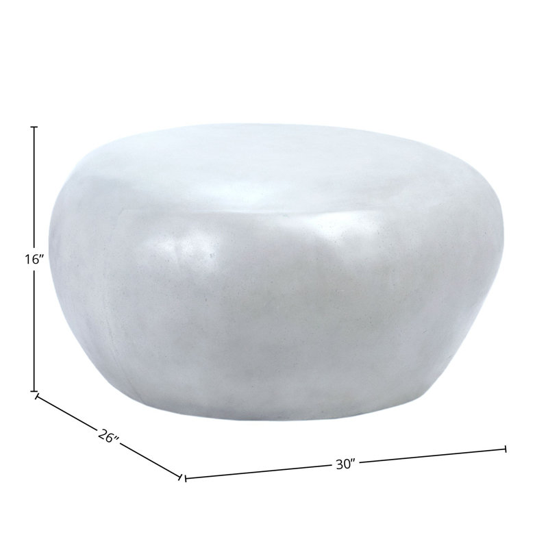 Table basse Allene, Blanc