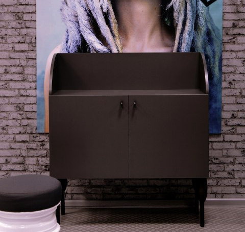 Plum 100 cm W Chest of Drawers