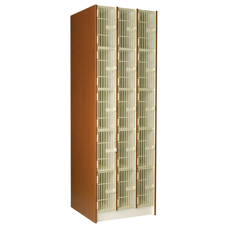 Armoire musicale 15 compartiments Music, H 84 po x l 27 po x P 29 po