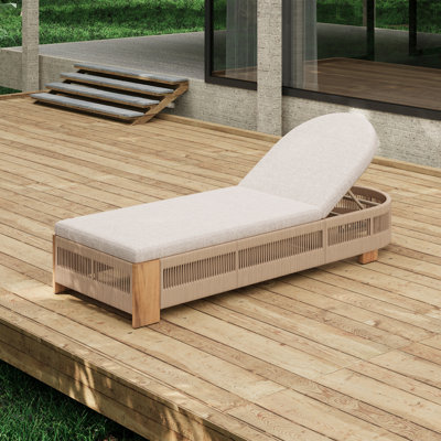 Outdoor Chaise Lounge Chair