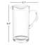 Pichet en acrylique avec couvercle Stingley - transparent - 60 oz