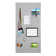 Seville Classics UltraHD 2-Piece Pegboard Set w/ 23 Piece Hook Assortment
