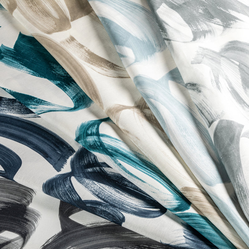 Rhapsody Laryo Print Fabric, Stone