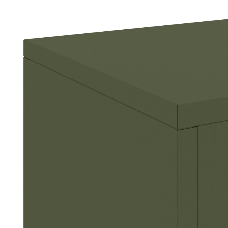 Plant Stand, Olive Green, 35cm H x 24cm W x 24cm D