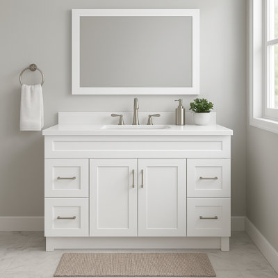 48'' Single Bathroom Vanity Base Only