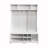 Hall Tree with Shoe Bench and Pegboard-102210438