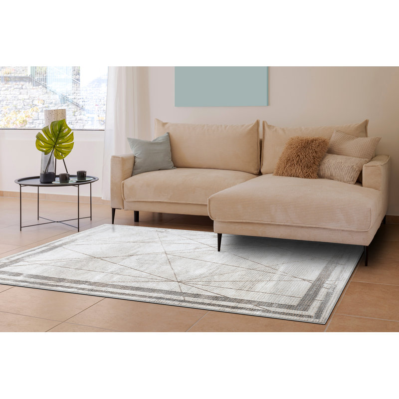 Jahiem Geometric Area Rug, Rectangle 160 x 220cm